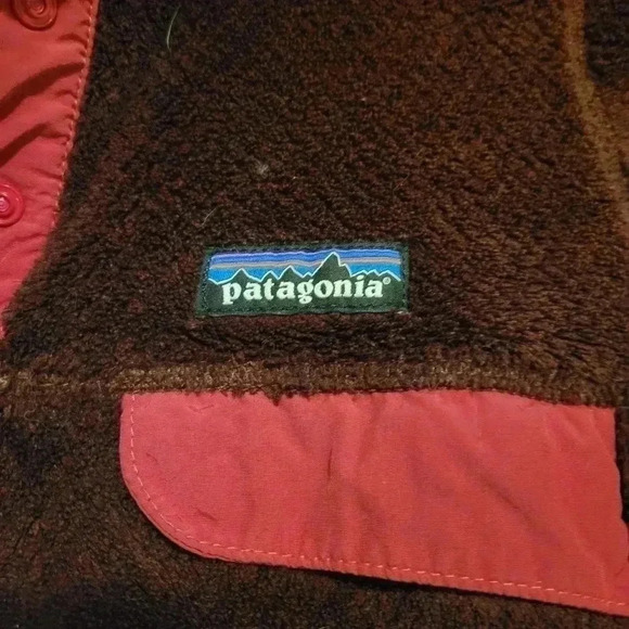 Patagonia Re-Tool Snap T Pullover Fleece Jacket Ruby Goji Purple Pink Women's - Picture 3 of 6
